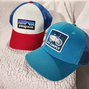Set of 2 Patagonia Trucker-style Caps